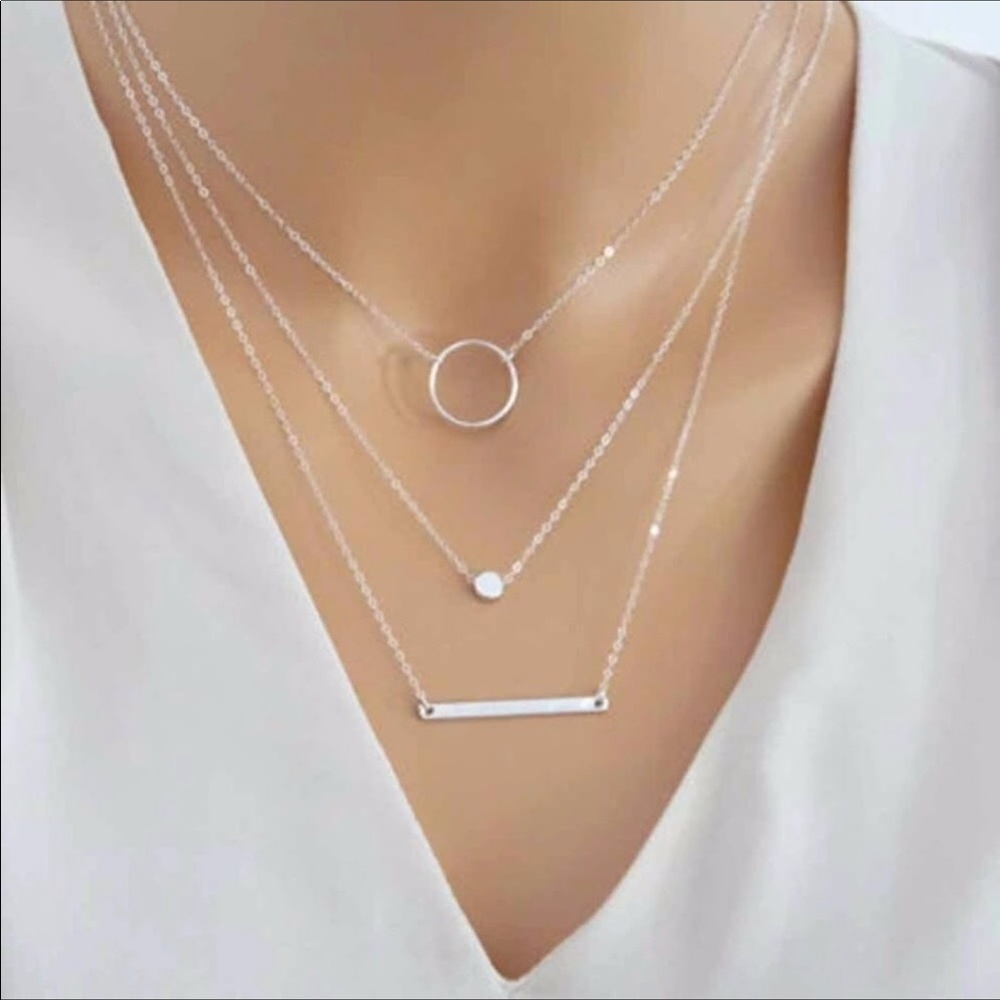 BOGO 🥳 😘Three Layer Statement Necklace